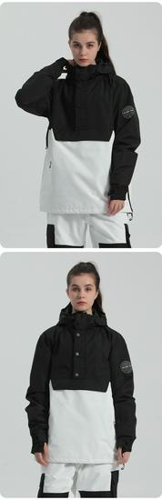 New Winter Ski Jacket with Cotton Padding for Men & Women - Warm, Windproof, Suitable for Single/Double Board Outdoor Sports
