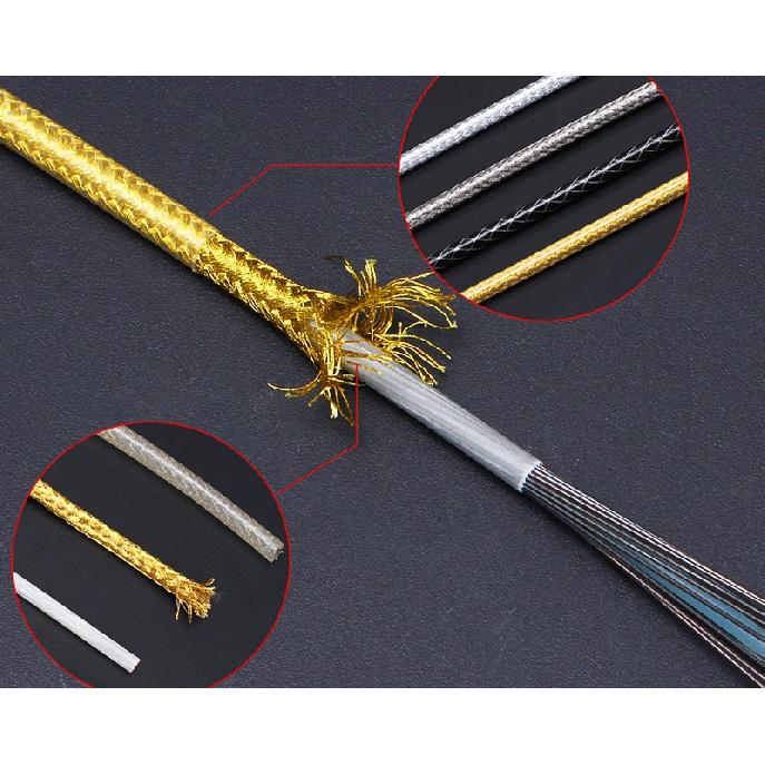 3m 5mm Bike Brake Derailleur Cable Housing Woven Line Pipe for MTB Road Bicycle Shifting and Braking Systems