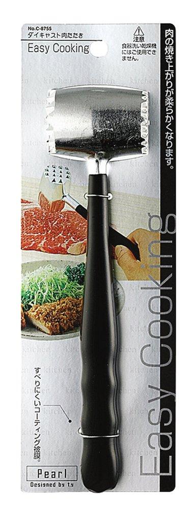 Pearl Metal Easy Cooking Meat Tenderizer Die-cast C-8755