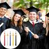 40cm Tassel Graduation Hat Tassel with 2025 Charm Solid Color Cap Hornor Tassel for Master Bachelor School Graduation Party