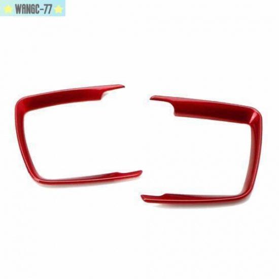 Red Inner Headlight Switch Surrounding Decor Trim Cover For BMW F22 F30 F31 New