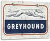 Greyhound Logo Bus Stop Station Line Retro Vintage Wall Art Decor Metal Tin Sign