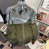 2024 Men's Trendy Retro Loose Solid Color Baseball Jacket for Spring & Autumn