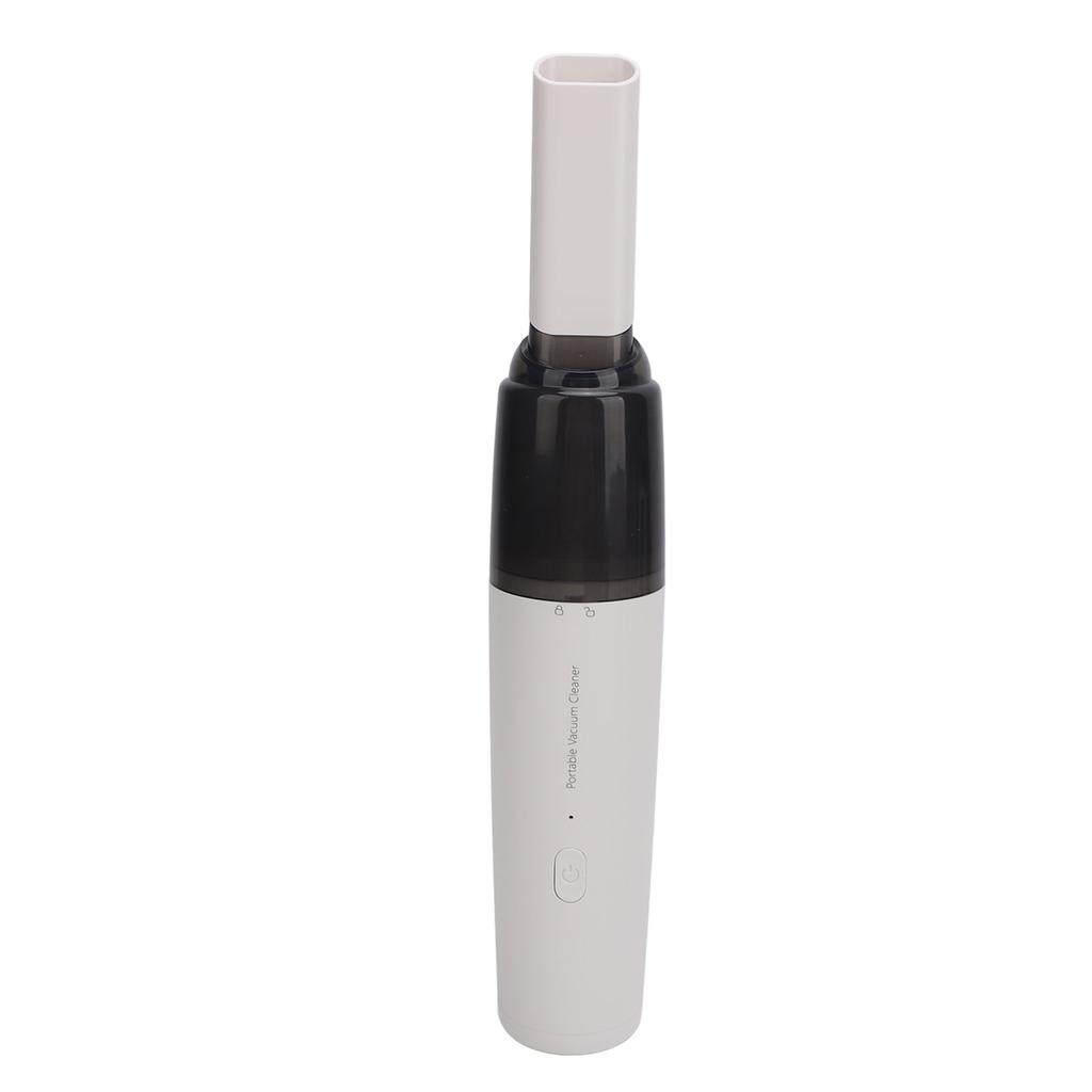 Car Vacuum Cleaner 2 Suction Gears Efficient Filtration High Power Handheld Vacuum Cleaner White