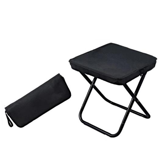 Outdoor Folding Stool with Carry Bag Portable Lightweight Heavy Duty Camping Backpacking Beach Picnic Fishing Collapsible Chair Seat