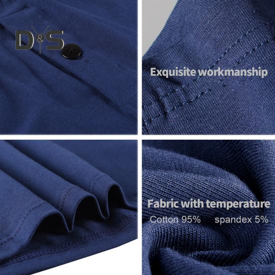 Pánské boxerské spodní prádlo Pružný pás vpředu ve střední části Dekor U-konvexní Šortky Kalhotky Pohodlné oblečení na spaní Denní nošení