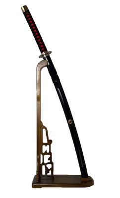 Réplica de Espada Japonesa Kiumi, Excelente Estado, Madeira, Cosplay, Decoração de Interior, Touken Ranbu, Gintama, Tachi, Katana, Espada Nakigitsune, 105c