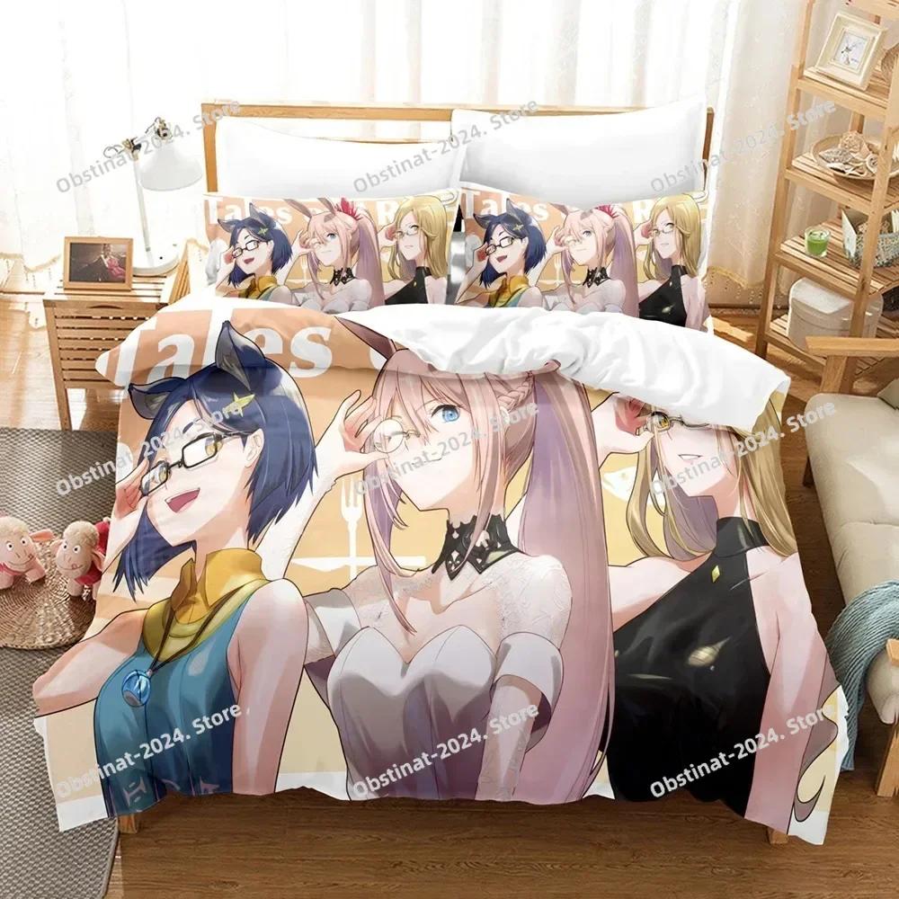 Hot Game Tales Of Arise Bedding Set Modern Printed Bed Set With Pillowcase Duvet Cover Soft Single Double Queen Super King Size