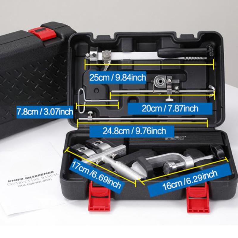 PRO RX-009 Knife Sharpener Household Professional Rapid Sharpening Tool Set Adjustable Angle Grinder