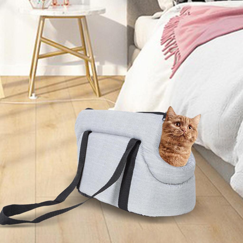 Pet Carrier Travel Transport Bag Comfortable Breathable Walking Dog Car Seat