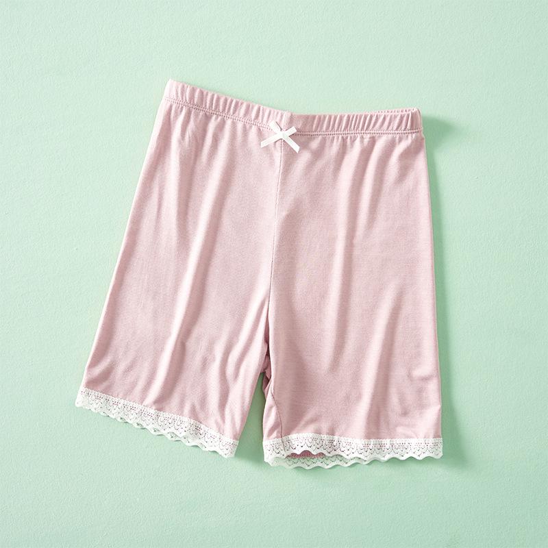 Zomerse Schooluniform Shorts voor Meisjes - Anti-Blootstelling Modal Shorts - Ademend en Comfortabel voor Kinderen