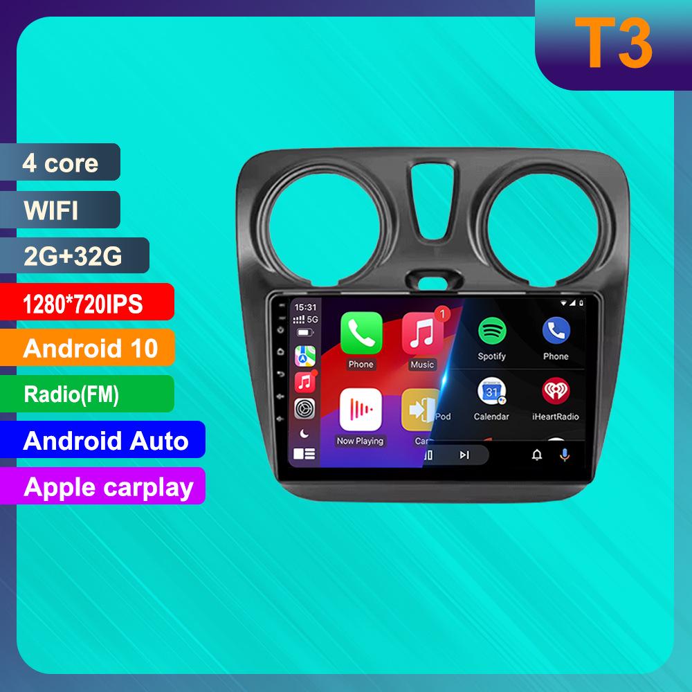 Renault Dacia Lodgy HD Android Навигация и CarPlay Камера заднего вида