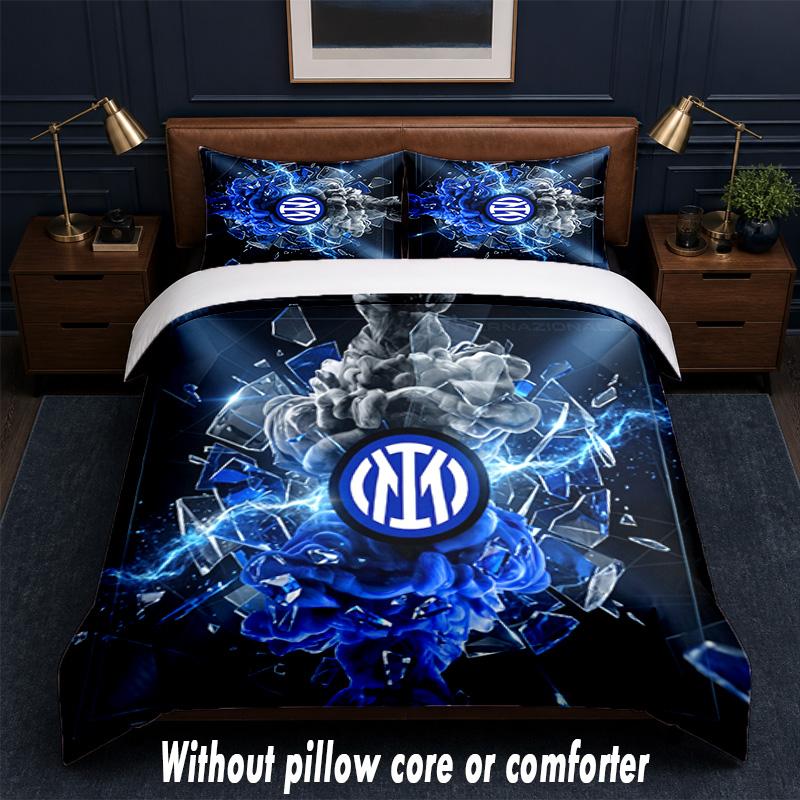 Borussia Dortmund Design Bed Bedding Set 1 Duvet Cover + 2 Pillowcases Soft Breathable Household Bed Linens
