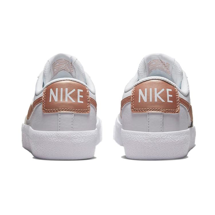 Nike Blazer Low 77 White Metallic Red GS DA4074-107
