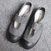 Japanese Mary Jane Women's Casual Slip-On Canvas Shoes - Fashionable and Comfortable