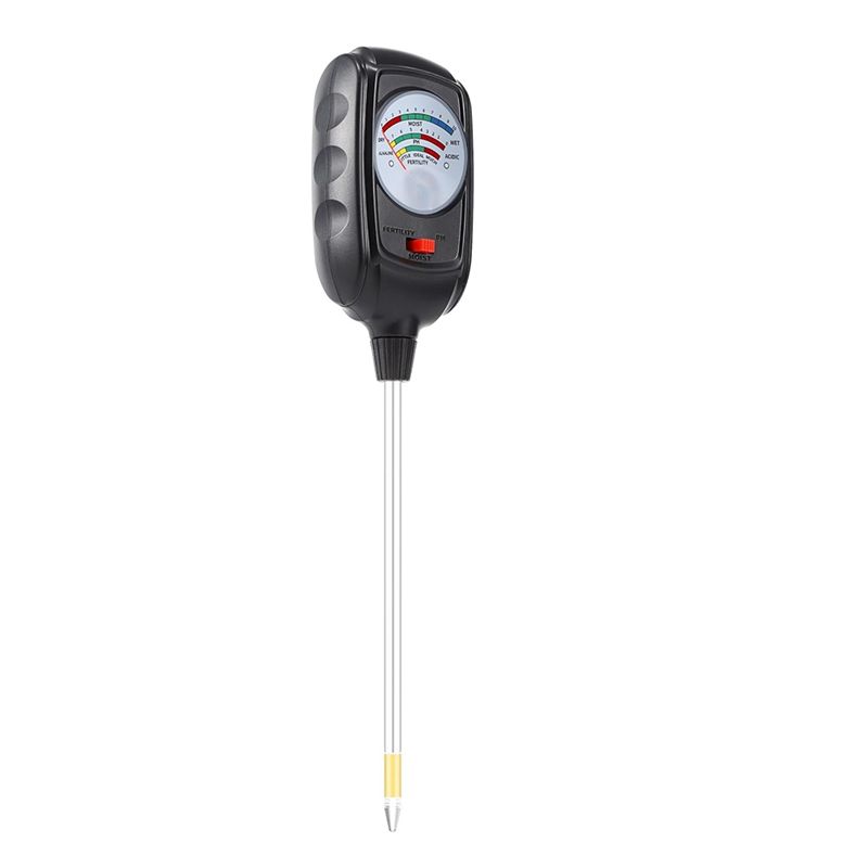 

AEE2-3-In-1 Soil Test Kit, Soil Moisture Meter/Soil Ph Meter/Fertility Soil Tester, Soil Hygrometer For Garden,Plant,Farm чорний