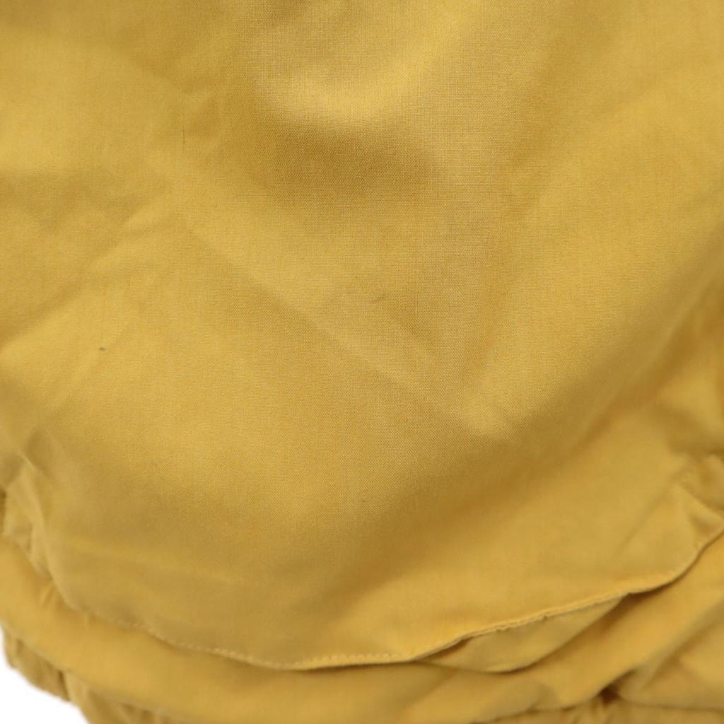 Aquascutum Made In Japan Hooded Batting Jacket 9 Mustard Women Used