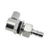 UniversalL Classic Car For Mini Chrome Single Windscreen Washer Jets WSB136 Car Washer Jet With Rubber Gasket