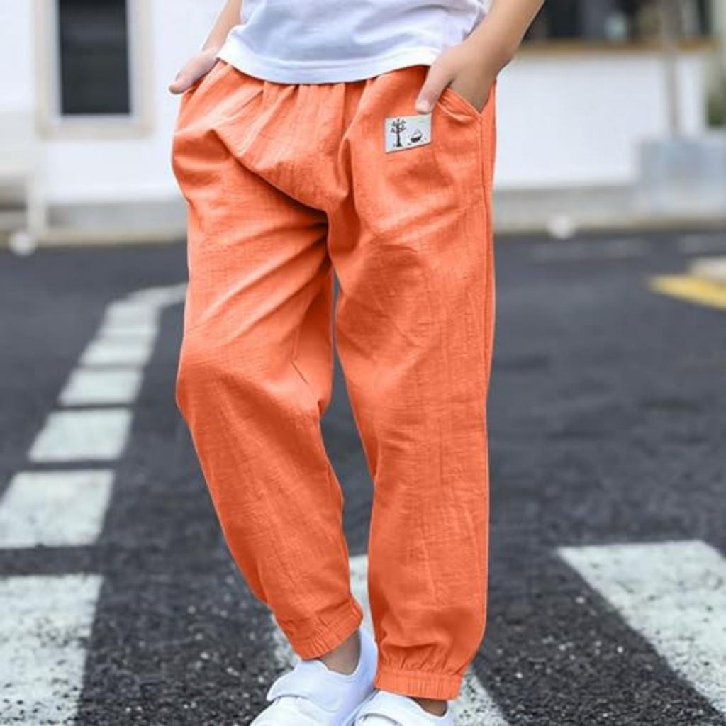 Boys And Girls Casual Pants Fashion Sports Pants