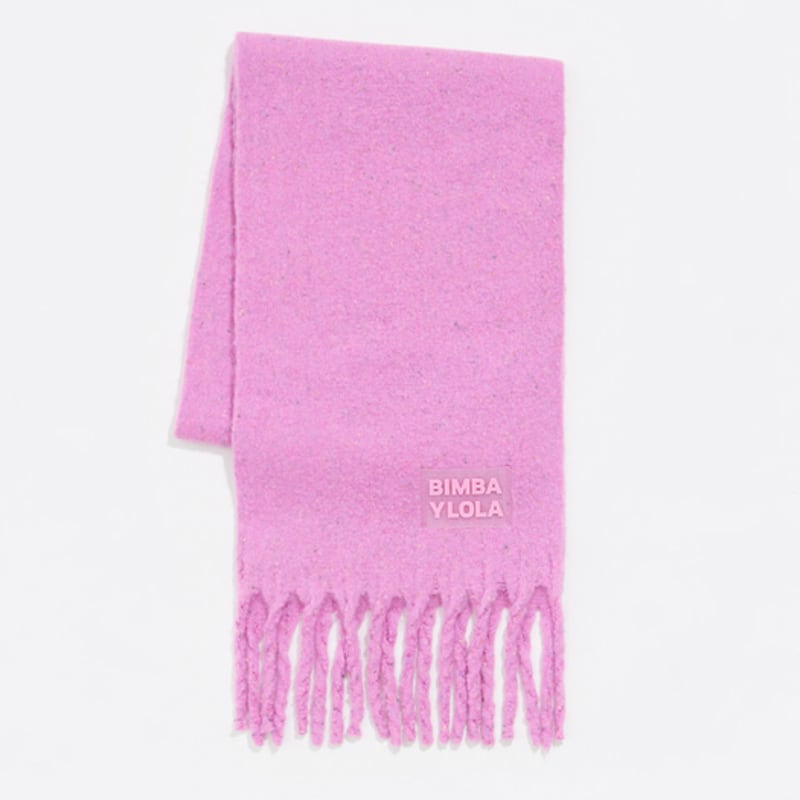 

BIMBA Y LOLA [24FW] BIMBA Y LOLA Fuchsia Pink Muffler B246AII006PKF Pink_FREE