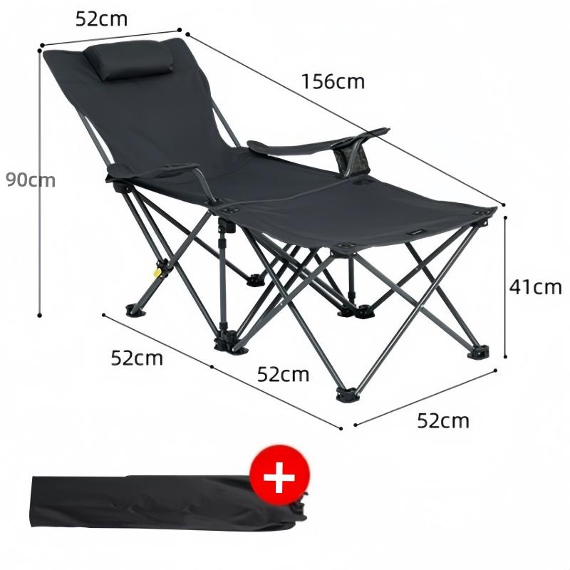 

Открытый кемпинговый складной шезлонг складные стулья для отдыха портативный рыболовный стул со спинкой откидывающийся столик табурет комплект чёрный