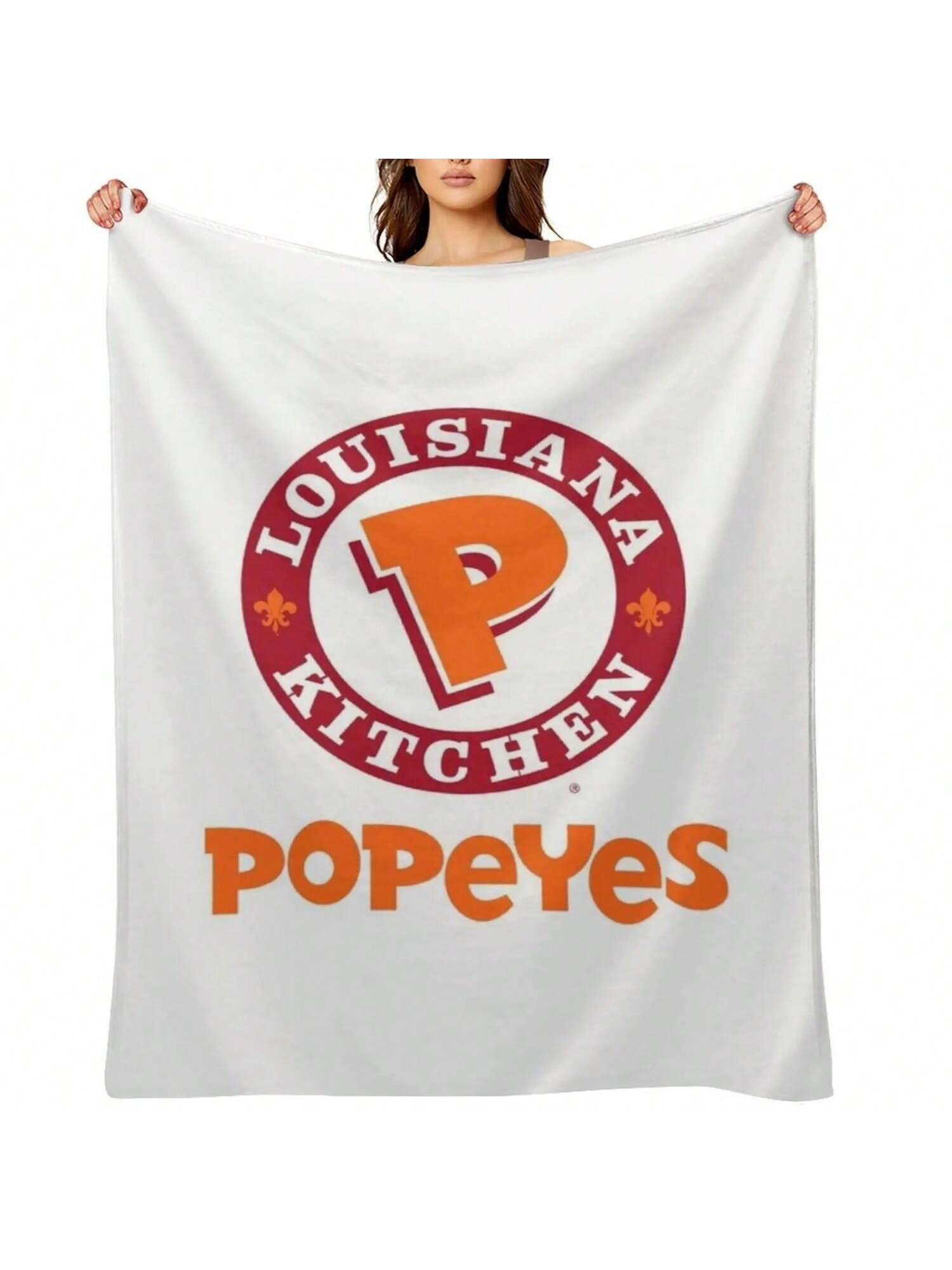 Popeyes Louisiana Kitchen (Popeyes) Throw Blanket Decoratives Luxury Throw Designers Blankets 75X95CM