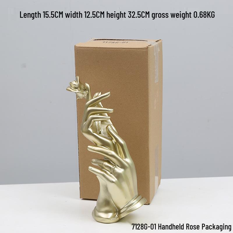 Rosenförmiges Harzornament für Heimdekoration - Ideal für Eingangsbereich, Wohnzimmer oder Weinschrank