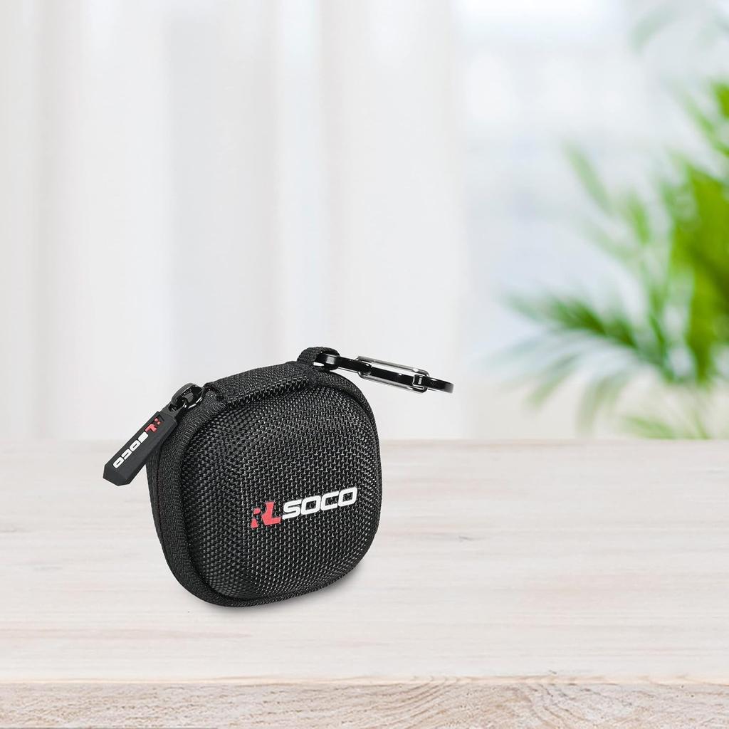 RLSOCO Carrying Case for JBL Tune 225TWS/Tour PRO+/Live PRO+ True Wireless Earbud Headphones - Black (Case Only)