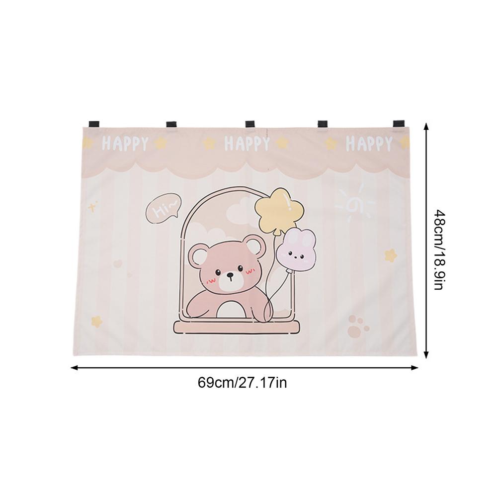 Car Side Window Sun Shade Adorable Cartoon Window Sunshades Privacy Curtains Magnet Reinforcement Side Automotive Window