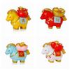 Creative Horse Figurine Resin New Year Mascot Lucky Bag Ingot Can Have Change Luck Cute Home Decoration Crafts