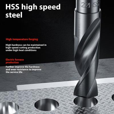 Vrták úhel hrotu 118 stupňů odolný proti opotřebení nerezavějící široce používaný rychlořezná ocel DIY vrták