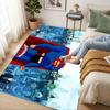 Superman City Living Room Nonslip Area Rug Soft Carpet For Bedroom Game Playroom Sofa Office Home Decor Doormat Christmas Gift C92933