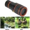 Zoom Lens Kit for Tenth Generation,Telescopic Phone Objectif,Clip On Lens Zoom,Phone Camera Lens Kit,Professional 12X Telephoto Lens Telescopic