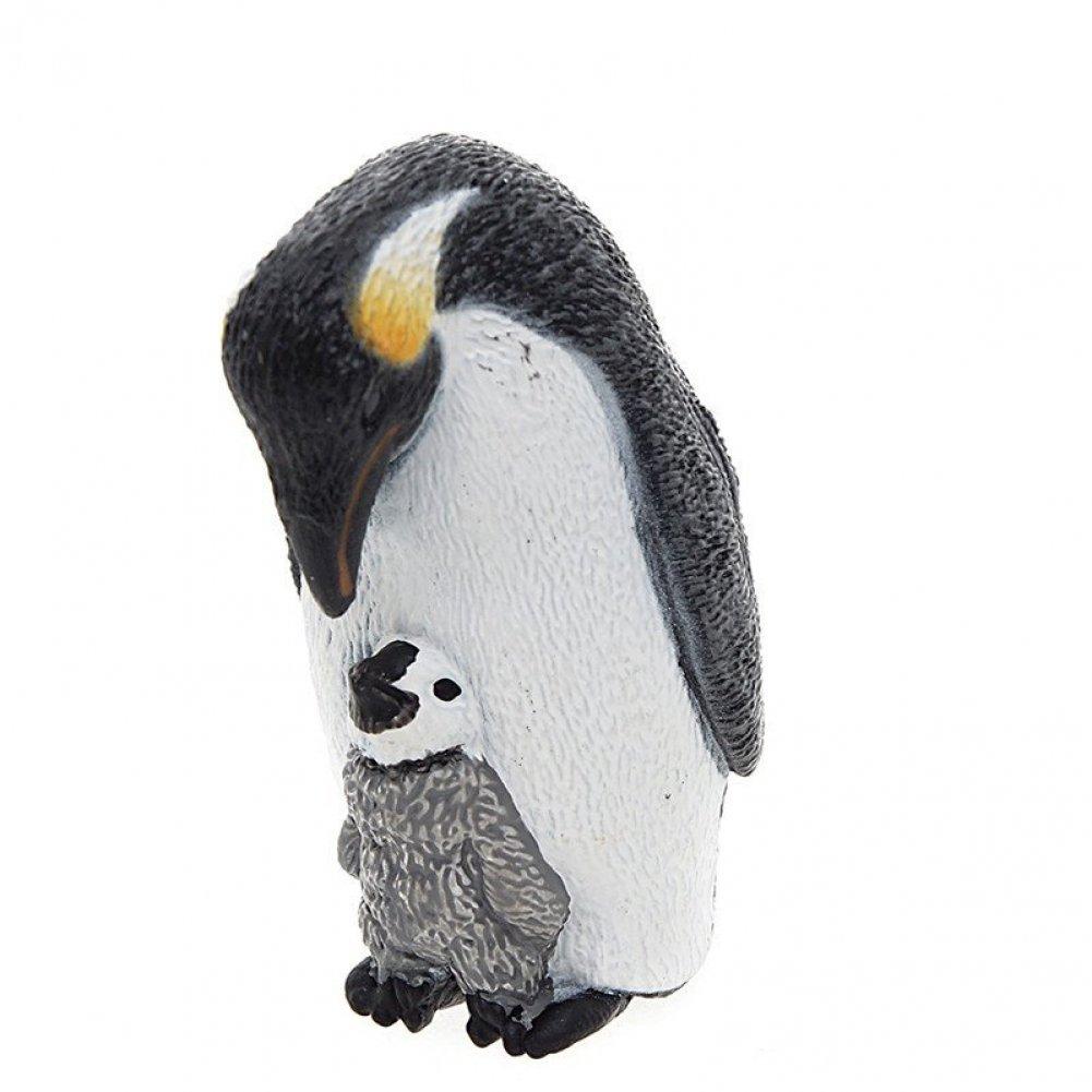Schleich Пингвин Императорский 14632 (с цыпленком)