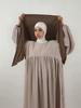 145*145cm Stor Storlek Jersey Modal Fyrkantig Sjal Stretchig Muslimsk Instant Hijab Lager Khimar Eid Islamiska Kvinnor Bön Huvudduk