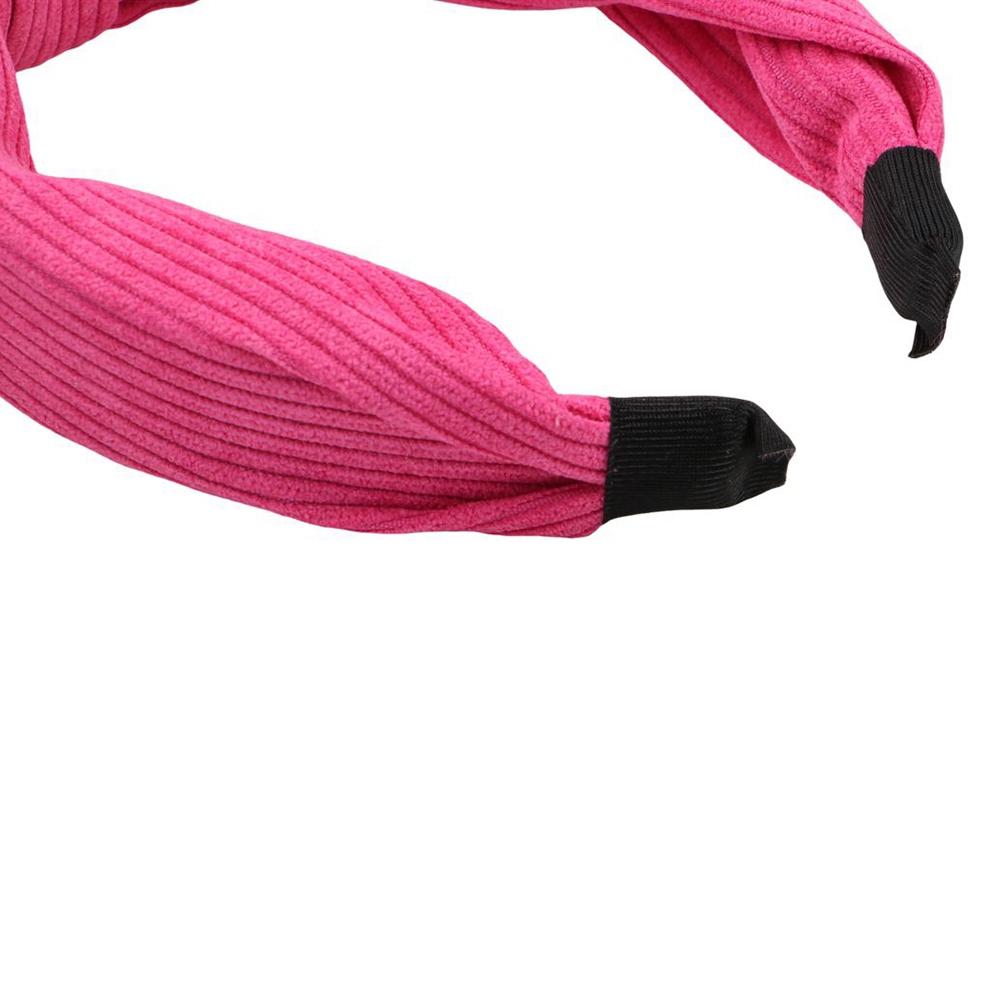 Wide Bowtie Headband Corduroy Wash Face Hairband Gifts Bowtie Hair Hoop  Adult
