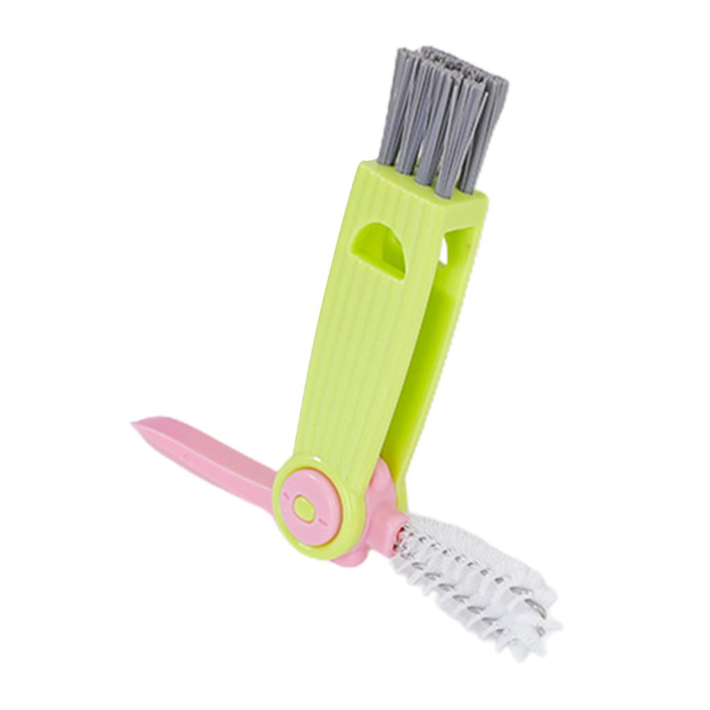 Multifunktionale Becherdeckelbürste Fugenreinigungsbürste zum Reinigen von Becherrillen