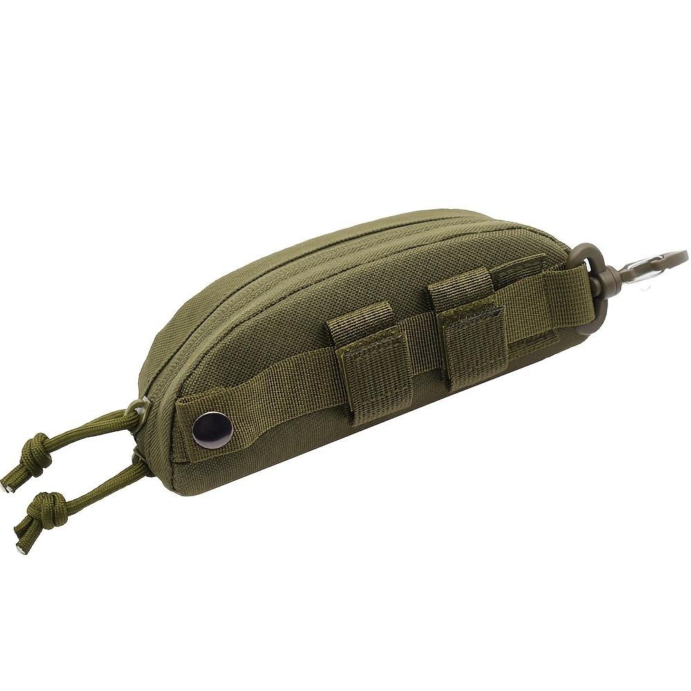 Taktische Molle Tasche Hartschalen-Brillentasche Mode Outdoor Tragbar Brillenetui Stoßfest Staubdicht Brillenetui