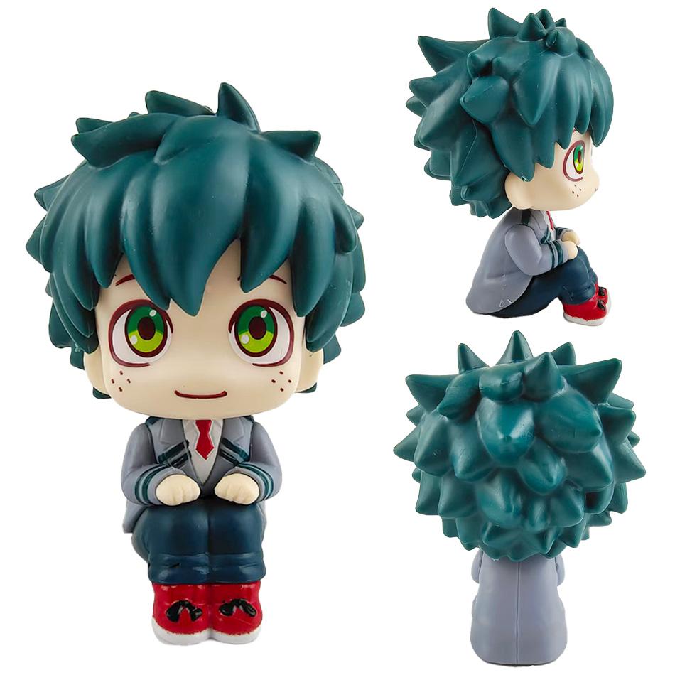 10cm Boku no Hero Academia Anime Figure Midoriya Izuku Action Figure Bakugo Katsuki/Todoroki So Figurine PVC Collection Toys