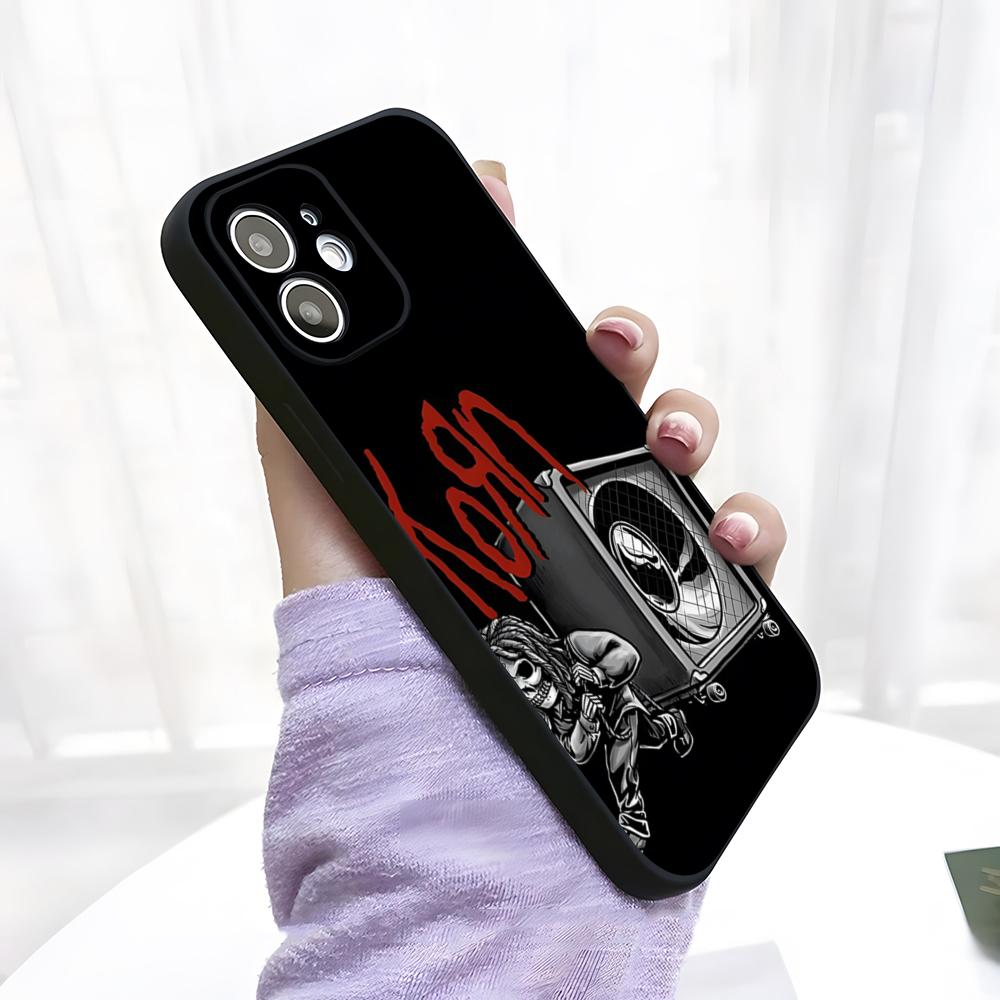 

Rock Band K-Korn Phone Case For IPhone 17 Pro Max 15 Pro 16 14 Plus 12 13 Mini 11 Pro Shockproof Soft Cover iPhone13 Pro