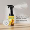 Chicken Habitat Cleaning Liquid with Focused Pump Application, 237 Milliliter Cleaner and Deodorizer for Ground Portions, Boundaries, and Nearby
