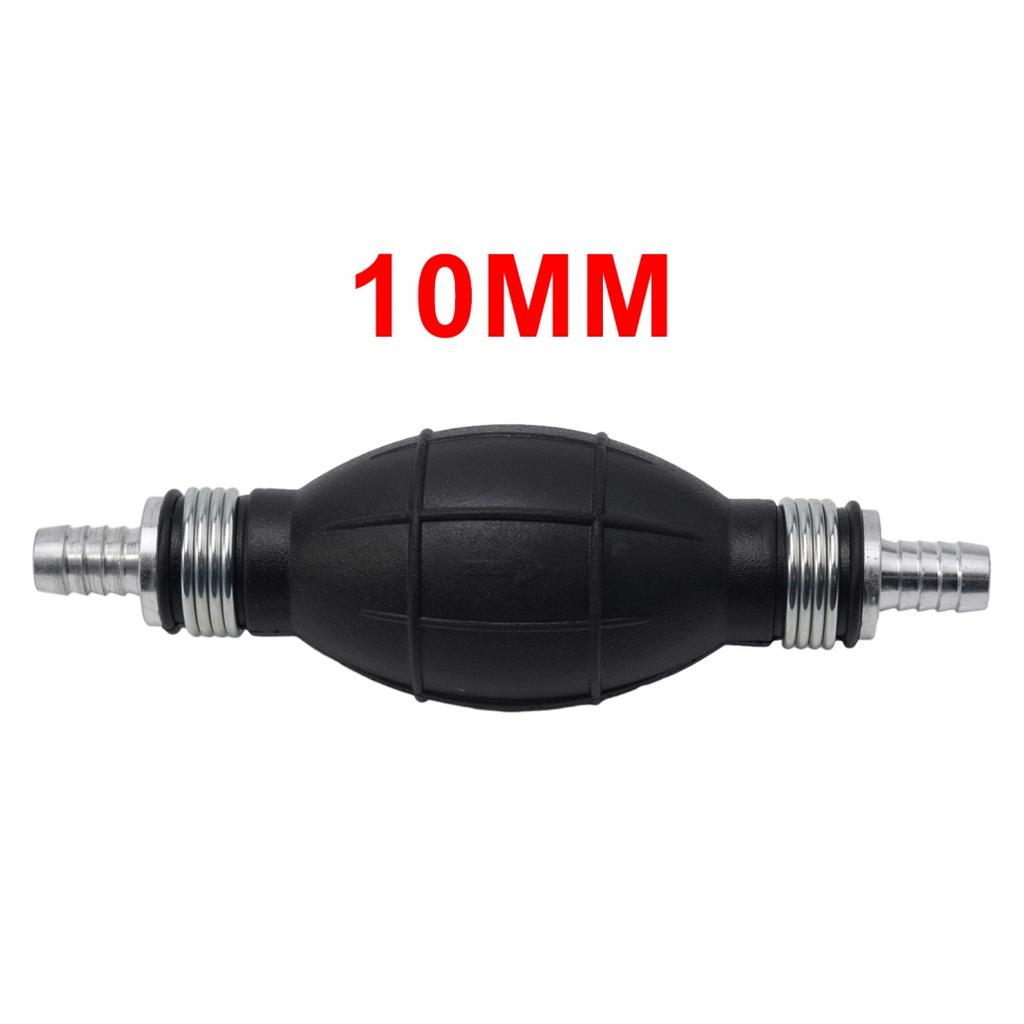 Fuel Hand-primer Pump Bulb Gas Petrol Rubber Aluminum Engine Car Water