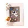 7 Inch Astronaut Picture Frame,Cute Cartoon Children's Frame,Plastic Relief Horizontal Plate Vertical Plate Picture Frame