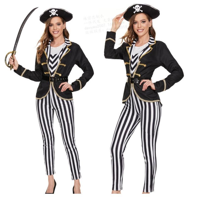 Halloween Piratenkostüm, Erwachsenen-Paarkostüme zum Rollenspiel