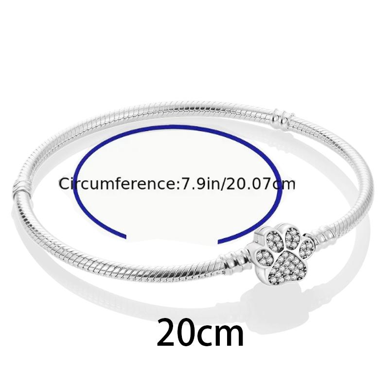 Copper Loving Dog Bead Charms Dog Paw Charm Bead Charms Compatible With Brand 3mm Authentic Bracelets Fine Do It Yourself Women Jewellery Gift