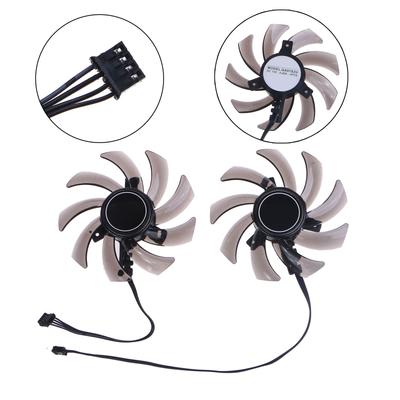 85mm GA91S2U 4Pin GTX 1660 1660Ti RTX2060 RTX2070 Graphics Card Fan For PNY Palit RTX 2060 SUPER 2070 Dual GPU Cooler