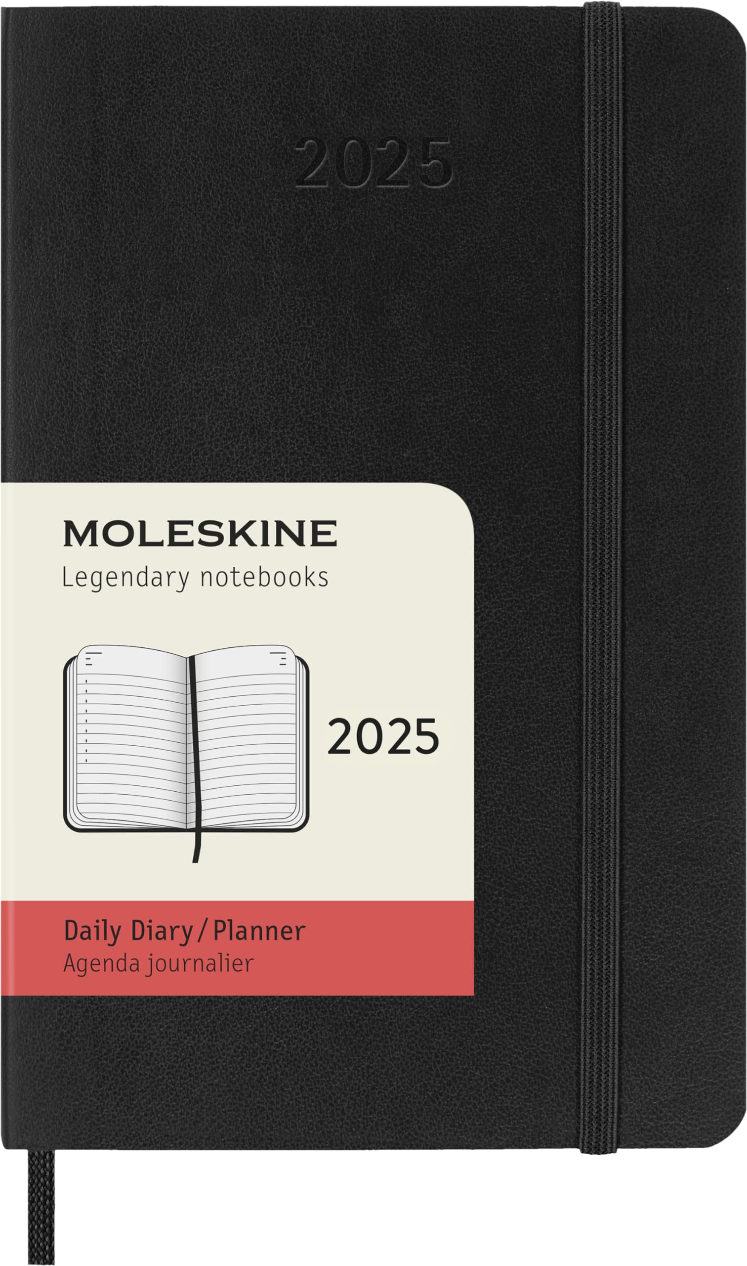 

Moleskine Планировщик 2025 Начинается на 1 странице на 12 Дневной Большой Размер широкий x 21 см Твердый Мирт DHK1512DC3Y25 Январь, День, Месяцы, Дневник, (13см в длину), Крышка,