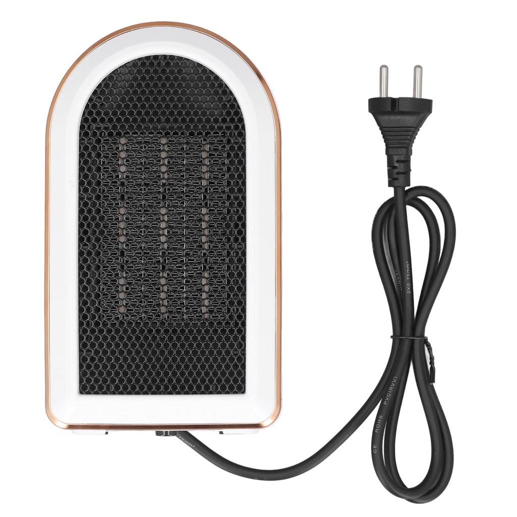 PTC Desk Heater 1200W Portable Electric Desktop Heater Fast Heating Small Heater with Overheat and