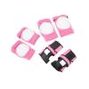 6pcs Knee Pads Protective Kit PP Sponge Oxford Cloth Elbow Palm Pad for Skating Cycling