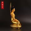 Gyllene Ornament av Buddha Shakyamuni, Buddhastaty, Buddhistisk Tathagata Buddhism, Harts Hantverk, Liten Heminredning
